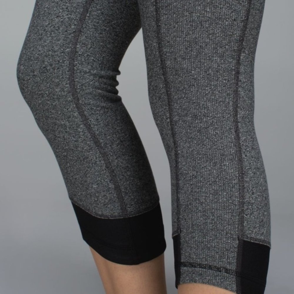 Lululemon I Motivate Crop Pants Size 10 - Picture 2 of 6